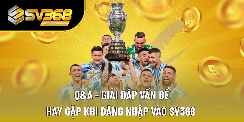 Giải mã câu hỏi hay gặp khi đăng nhập vào SV368