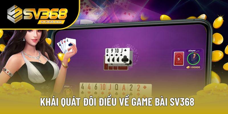 Game bài là sảnh cược hot hàng đầu của SV368 Game bài là sảnh cược hot hàng đầu của SV368