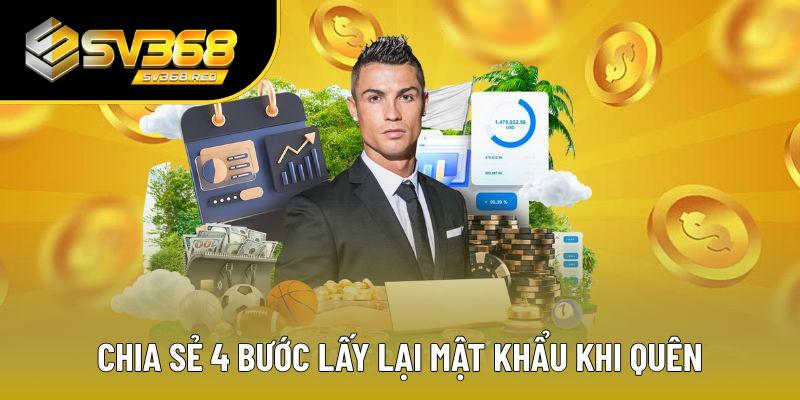 Quy trình xử lý khi quên mật khẩu đăng nhập SV368