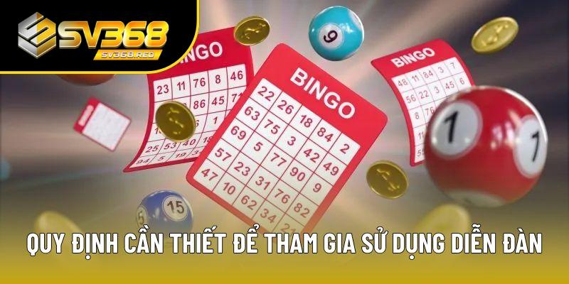 Quy định cần thiết để tham gia và sử dụng diễn đàn Quy định cần thiết để tham gia và sử dụng diễn đàn