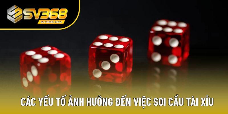 Hiểu biết cách soi tài xỉu chuẩn khi nắm rõ các yếu tố Hiểu biết cách soi tài xỉu chuẩn khi nắm rõ các yếu tố